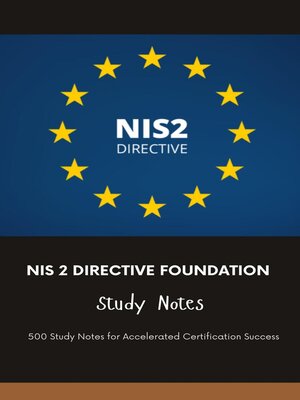 cover image of NIS 2 Directive Foundation--Study Notes